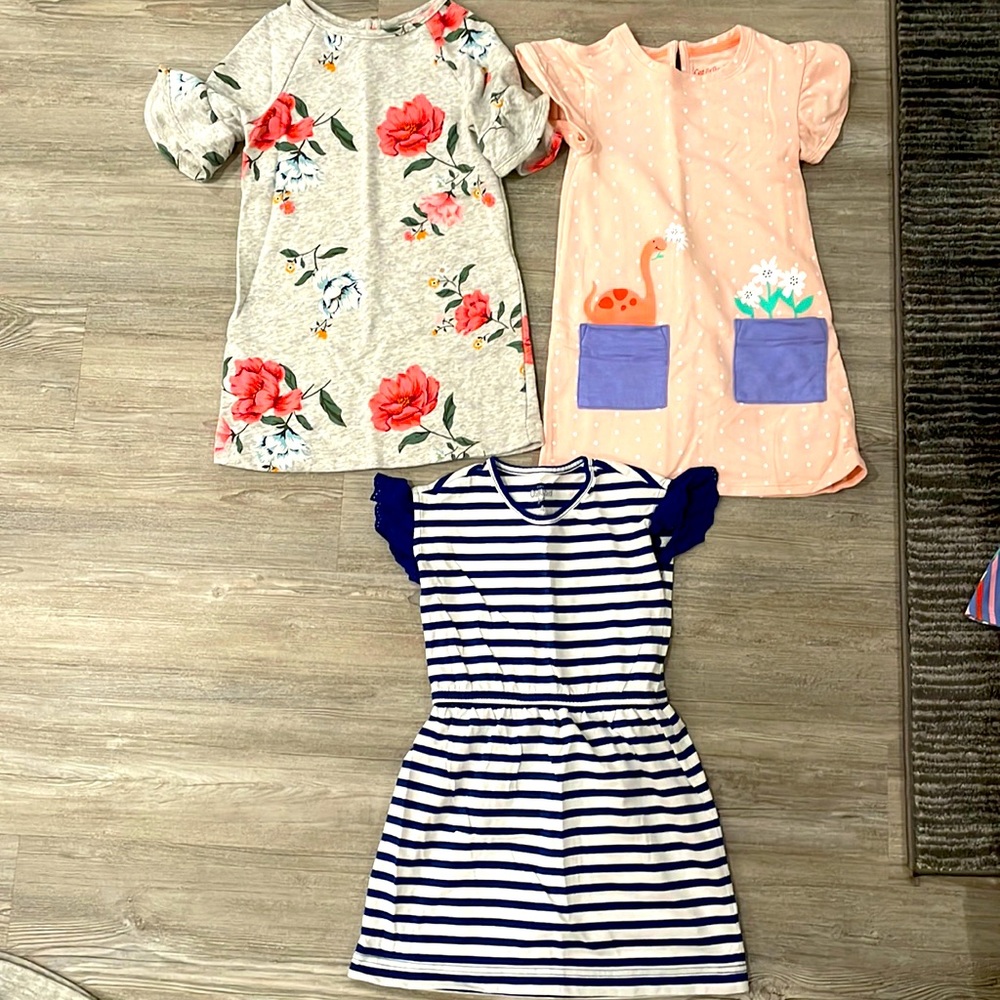 4t short sleeve dresses